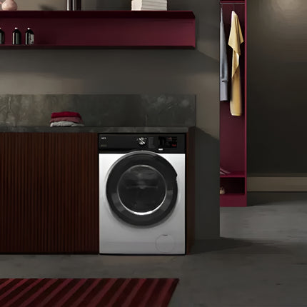 AEG 6000 MaxWash Πλυντήριο Ρούχων 8kg, 1400 Στροφών, ProSense, AI WashAssist, MaxWash 45′, TimeSave Plus, Inverter+ & Ενεργειακή Κλάση A LFR6D844E