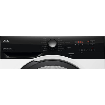 AEG 7000 SensiDry® Στεγνωτήριο Ρούχων 8kg με Αντλία Θερμότητας, SpeedDry 75′, MixDry, DryAssist, Bedlinen XL, Inverter & Ενεργειακή Κλάση C TR78CB
