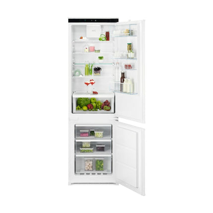 AEG 7000 Series Εντοιχιζόμενος Ψυγειοκαταψύκτης 256L με TwinTech No Frost, GreenZone, DynamicAir, FlexiShelf & Inverter, Ενεργειακή Κλάση E TSC7G181ES