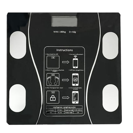 Aerbes Έξυπνη Ζυγαριά Μπάνιου Bluetooth για Ανάλυση Σώματος έως 180kg AB-J178