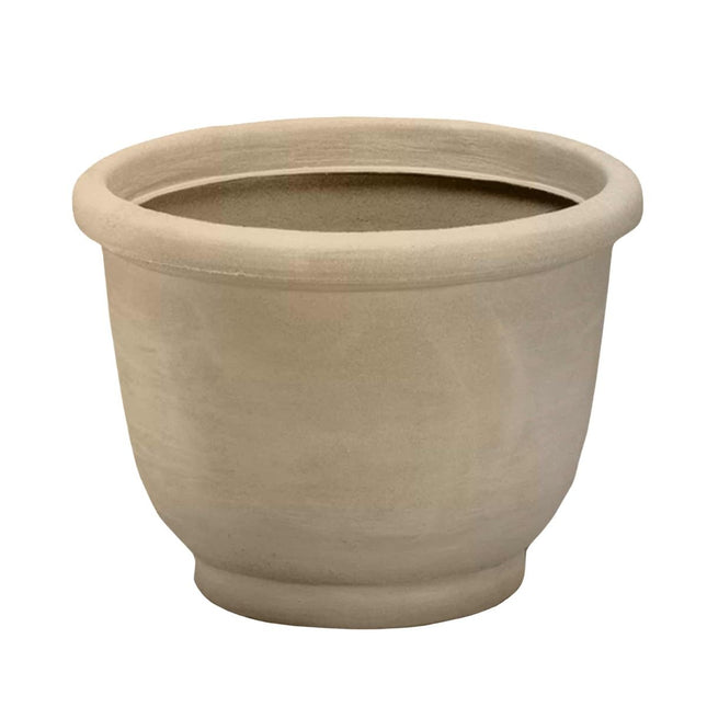Crescent Agave Πλαστική Γλάστρα 18″ με Αποστράγγιση 628006 Χρώμα Πέτρας