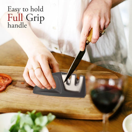 Kitchen IQ Edge Grip Knife Sharpener -50268