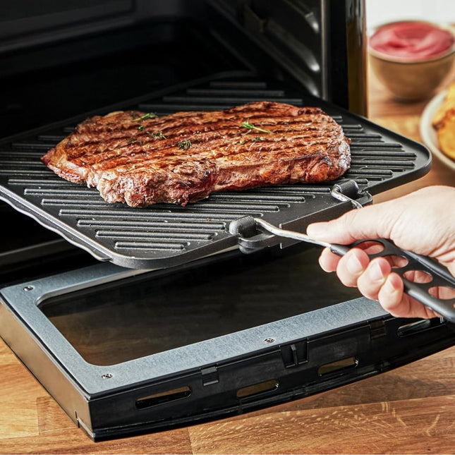 MOULINEX Easy Fry Oven & Grill Πολυλειτουργική Φριτέζα Αέρος, Ψησταριά & Φούρνος 2000W με XXL Χωρητικότητα 11L, 8 Προγράμματα, Τεχνολογία Grill & Extra Crisp AL501810