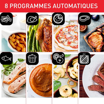 MOULINEX Easy Fry Oven & Grill Πολυλειτουργική Φριτέζα Αέρος, Ψησταριά & Φούρνος 2000W με XXL Χωρητικότητα 11L, 8 Προγράμματα, Τεχνολογία Grill & Extra Crisp AL501810