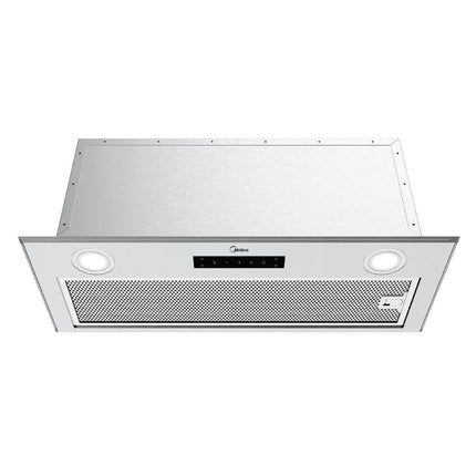 Midea Εντοιχιζόμενος Απορροφητήρας 70cm με LED Φωτισμός, 440 m³/h, 3 Ταχύτητες & Πλενόμενα Φίλτρα, MH70BI3200X Inox