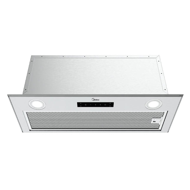 Midea Εντοιχιζόμενος Απορροφητήρας 70cm με LED Φωτισμός, 440 m³/h, 3 Ταχύτητες & Πλενόμενα Φίλτρα, MH70BI3200X Inox