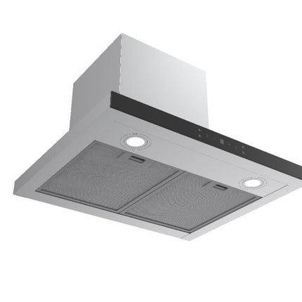 Midea Επιτοίχιος Απορροφητήρας 60cm με Touch Control, Hand Wave, 805 m³/h & Ενεργειακής Κλάσης Α, MH60B4300B Inox