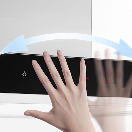 Midea Επικλινής Απορροφητήρας Τύπου Τζάκι 60cm, 650 m³/h, Ενεργειακή Κλάση A,  MH60A4300B Μαύρο Inox