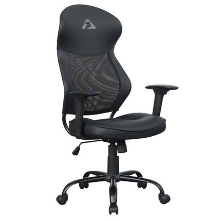 Armaggeddon FLEXION AIR Καρέκλα Γραφείου Gaming Chair Mesh/PVC με 4D Armrests & Ανάκλιση 120°, Μαύρη
