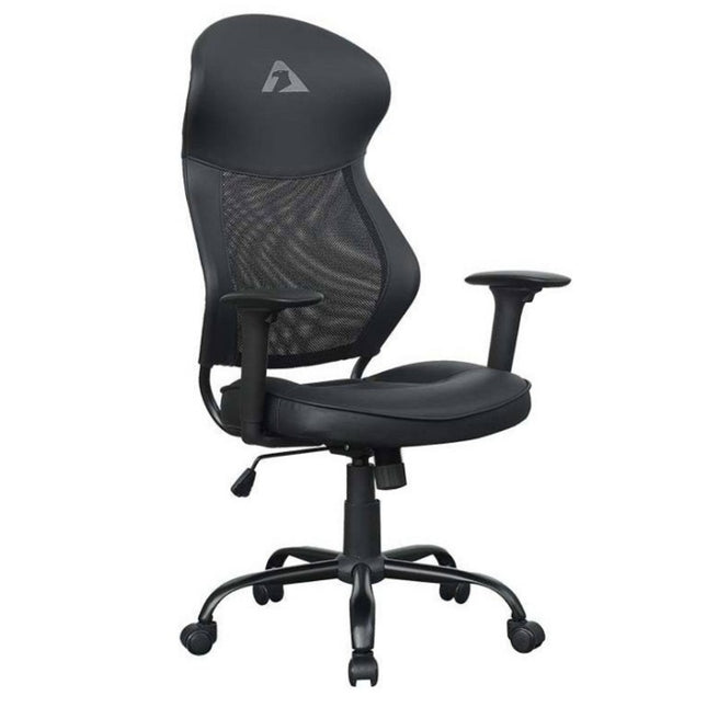 Armaggeddon FLEXION AIR Καρέκλα Γραφείου Gaming Chair Mesh/PVC με 4D Armrests & Ανάκλιση 120°, Μαύρη