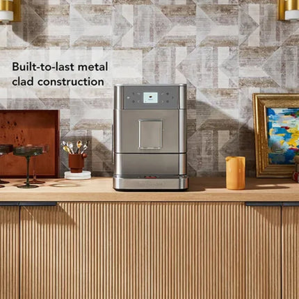 KitchenAid KF6 Πλήρως Αυτόματη Μηχανή Espresso με 7 Ρυθμίσεις Άλεσης, Δοχείο Κόκκων και 15 Ροφήματα Espresso 5KES8556BSX Inox