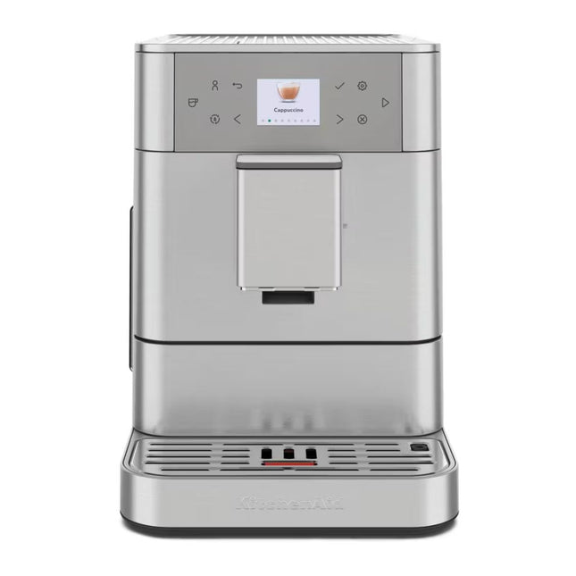 KitchenAid KF6 Πλήρως Αυτόματη Μηχανή Espresso με 7 Ρυθμίσεις Άλεσης, 15 Συνταγές & Αφρόγαλα 5KES8556BSX Inox