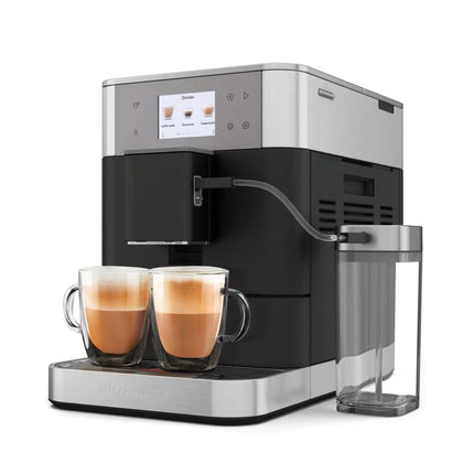 KitchenAid KF7 Πλήρως Αυτόματη Μηχανή Espresso με Οθόνη Αφής και 20+ Συνταγές 5KES8557BBK Cast Iron Black