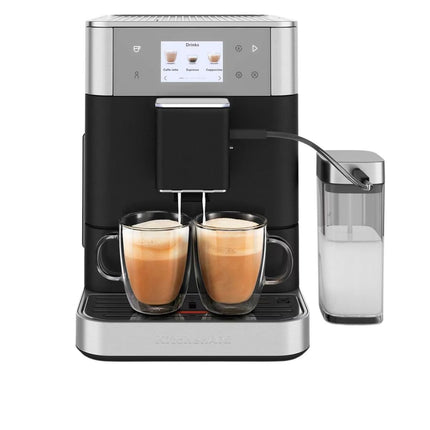 KitchenAid KF7 Πλήρως Αυτόματη Μηχανή Espresso με Οθόνη Αφής και 20+ Συνταγές 5KES8557BBK Cast Iron Black