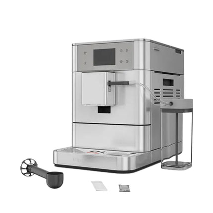KitchenAid KF7 Πλήρως Αυτόματη Μηχανή Espresso με Δοχείο Γάλακτος, 7 Ρυθμίσης Άλεσης και 20 Επιλογές Συνταγών 5KES8557BSX Inox