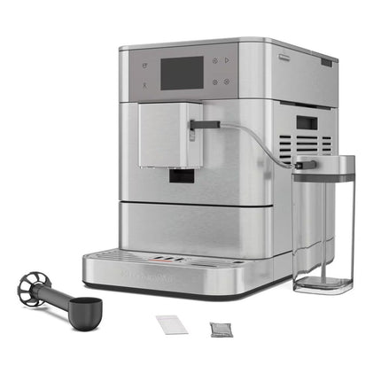 KitchenAid KF7 Πλήρως Αυτόματη Μηχανή Espresso με Δοχείο Γάλακτος, Οθόνη Αφής, 7 Ρυθμίσεις Άλεσης και 20+ Συνταγές 5KES8557BSX Inox
