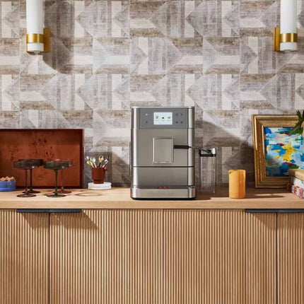 KitchenAid KF7 Πλήρως Αυτόματη Μηχανή Espresso με Δοχείο Γάλακτος, Οθόνη Αφής, 7 Ρυθμίσεις Άλεσης και 20+ Συνταγές 5KES8557BSX Inox