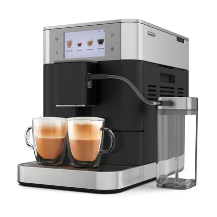 KitchenAid KF8 Πλήρως Αυτόματη Μηχανή Espresso με Οθόνη Αφής και 40+ Συνταγές 5KES8558BBK Cast Iron Black