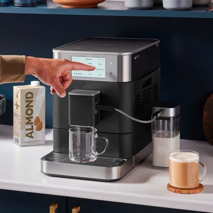 KitchenAid KF8 Πλήρως Αυτόματη Μηχανή Espresso με Οθόνη Αφής και 40+ Συνταγές 5KES8558BBK Cast Iron Black