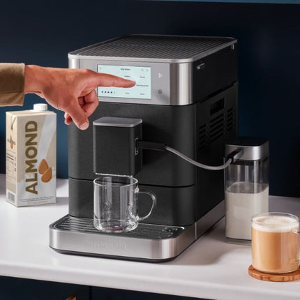 KitchenAid KF8 Πλήρως Αυτόματη Μηχανή Espresso με Οθόνη Αφής και 40+ Συνταγές 5KES8558BBK Cast Iron Black