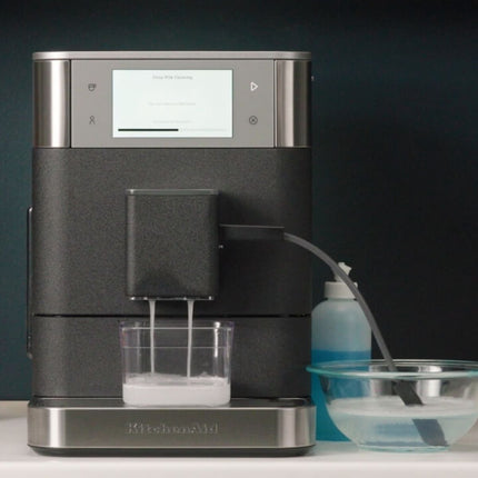 KitchenAid KF8 Πλήρως Αυτόματη Μηχανή Espresso με Οθόνη Αφής και 40+ Συνταγές 5KES8558BBK Cast Iron Black