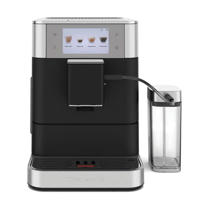 KitchenAid KF8 Πλήρως Αυτόματη Μηχανή Espresso με Οθόνη Αφής και 40+ Συνταγές 5KES8558BBK Cast Iron Black