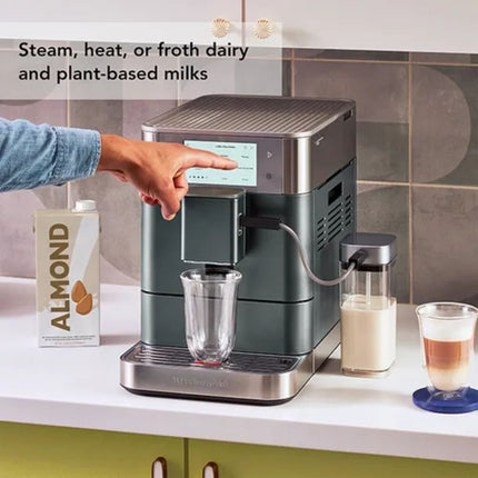 KitchenAid KF8 Πλήρως Αυτόματη Μηχανή Espresso με 40+ Συνταγές και Λειτουργία για Φυτικά Ροφήματα 5KES8558BJP Juniper