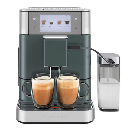 KitchenAid KF8 Πλήρως Αυτόματη Μηχανή Espresso με Δοχείο Γάλακτος, Οθόνη Αφής, 7 Ρυθμίσεις Άλεσης και 40+ Συνταγές 5KES8558BJP Juniper