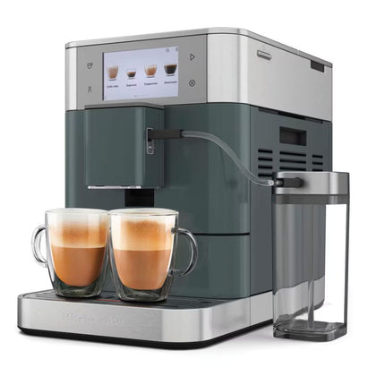 KitchenAid KF8 Πλήρως Αυτόματη Μηχανή Espresso με Δοχείο Γάλακτος, Οθόνη Αφής, 7 Ρυθμίσεις Άλεσης και 40+ Συνταγές 5KES8558BJP Juniper