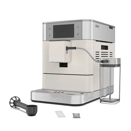KitchenAid KF8 Πλήρως Αυτόματη Μηχανή Espresso με Δοχείο Γάλακτος, Δοχείο Κόκκων και Πάνω από 40 Επιλογές Συνταγών 5KES8558BPL Porcelain White