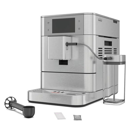 KitchenAid KF8 Πλήρως Αυτόματη Μηχανή Espresso με Δοχείο Γάλακτος, Οθόνη Αφής, 7 Ρυθμίσεις Άλεσης και 40+ Συνταγές 5KES8558BSX Inox