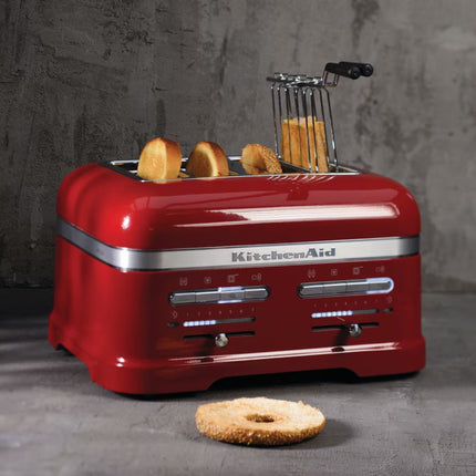 KitchenAid Artisan Φρυγανιέρα 2500W 4 Θέσεων με Αυτόματη Ανύψωση και 2 Ανεξάρτητους Ελέγχους 5KMT4205BCA Candy Apple