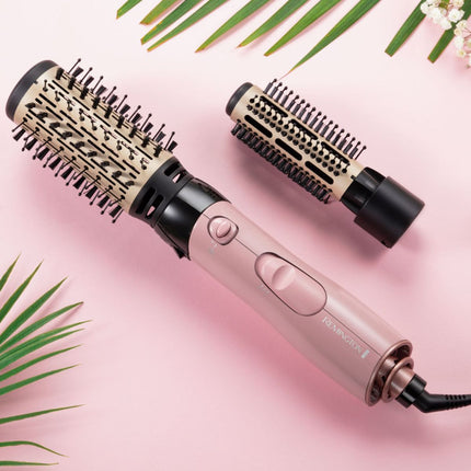 Remington Coconut Smooth Βούρτσα Αέρος 1000W με Ιονική Περιποίηση και Κεραμικούς Κυλίνδρους Καρύδας AS5901