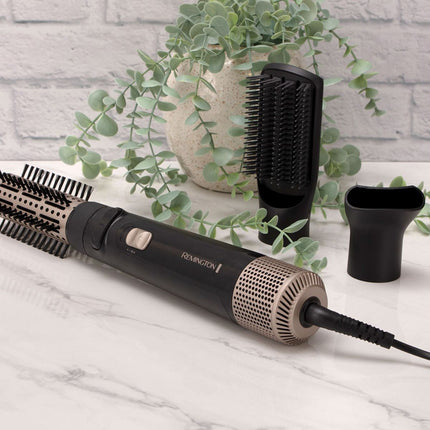 Remington Blow Dry & Style Περιστρεφόμενη Βούρτσα Αέρος 1000W με Ιονική Περιποίηση για Στέγνωμα και Φορμάρισμα AS7580