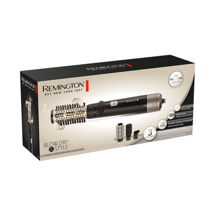 Remington Blow Dry & Style Περιστρεφόμενη Βούρτσα Αέρος 1000W με Ιονική Περιποίηση για Στέγνωμα και Φορμάρισμα AS7580
