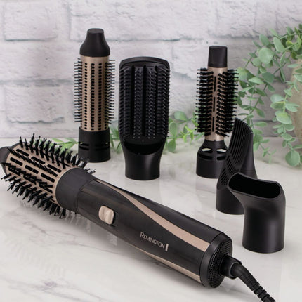 Remington Blow Dry & Style Βούρτσα Αέρος 1200W με Ιονική Περιποίηση και 6 Εξαρτήματα για Όγκο, Μπούκλες και Λείο Αποτέλεσμα AS7700