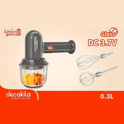 Ασύρματο Μίξερ Χειρός Decakila με Μπολ 25W για την Απόλυτη Ευκολία στην Καθημερινότητα σας!