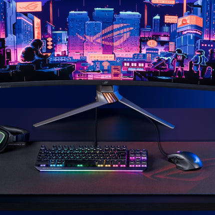 ASUS ROG Scabbard II XL Gaming Mousepad 900x400x3mm με Water/Oil/Dust Resistant Nano-Coating