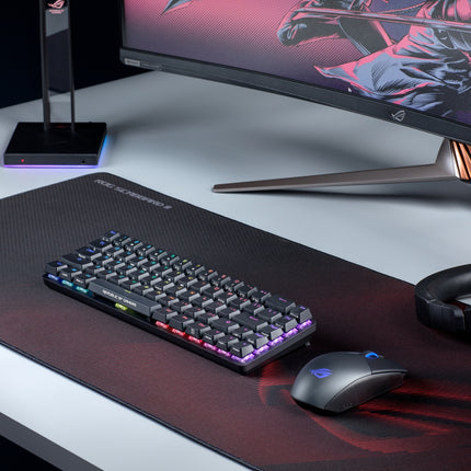 ASUS ROG Scabbard II XL Gaming Mousepad 900x400x3mm με Water/Oil/Dust Resistant Nano-Coating