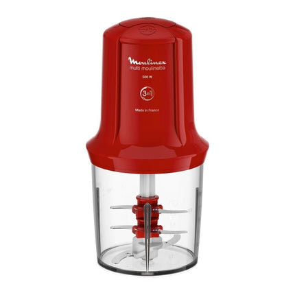 MOULINEX Multi Πολυκόφτης 500W με Χωρητικότητα 0.5L, 3 Λεπίδες & 2 Ταχύτητες AT714G32