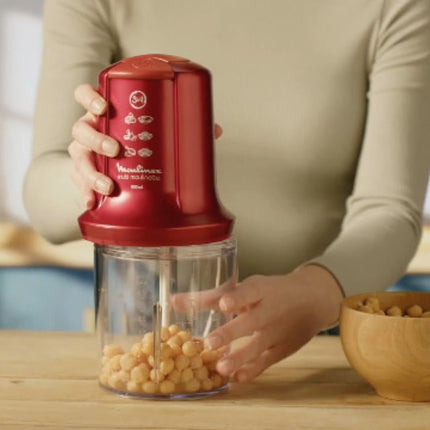 MOULINEX Multi Πολυκόφτης 500W με Χωρητικότητα 0.5L, 3 Λεπίδες & 2 Ταχύτητες AT714G32