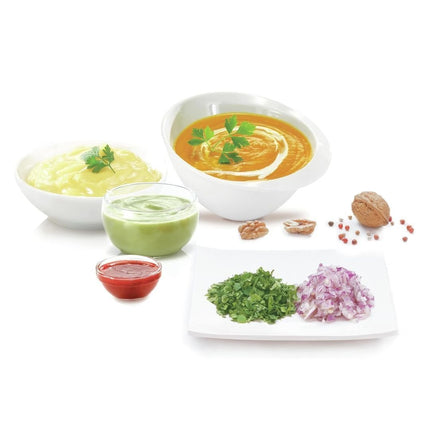 MOULINEX MultiMoulinette XXL Πολυκόφτης 500W με Κάδος 0.8L, 2 Ταχύτητες, Turbo Λειτουργία 3 Λεπίδες & 5 Λειτουργίες AT718A10