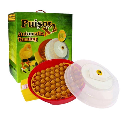 PUISOR X2 Αυτόματη Εκκολαπτική Μηχανή 51 Αυγών με Ψηφιακή Οθόνη