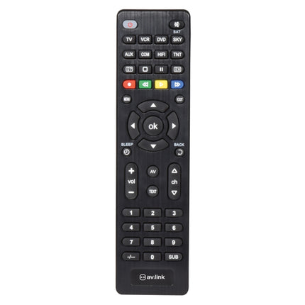 Universal 8-σε-1 Τηλεχειριστήριο για Τηλεοράση, DVD, SAT & HiFi – Συμβατό με Πολλαπλές Συσκευές