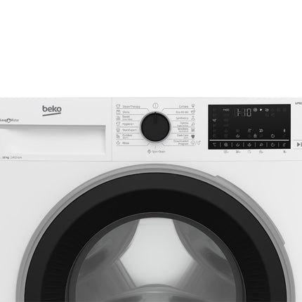 Beko Πλυντήριο Ρούχων 10kg 1400rpm με ProSmart Inverter Motor & SteamCure B4WFT5104111W Λευκό