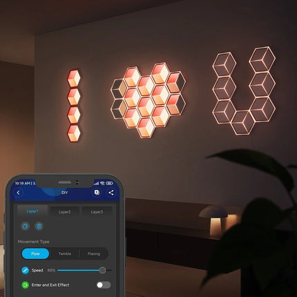 Govee Gaming Wall Glide Hexa Ultra Light Panels 7pcs (EU)
