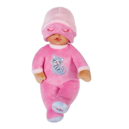 BABY BORN Κούκλα Sleepy 30 εκ. – Απαλή Κούκλα Αγκαλιάς με Κουδουνάκι Ροζ, 0+ Ετών
