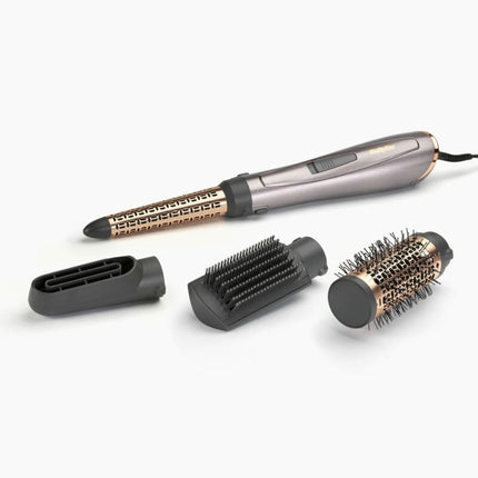 BaByliss Air Style Πολυλειτουργική Ιονική Βούρτσα Μαλλιών 1000W με 4 Εξαρτήματα για Όγκο, Μπούκλες & Λείανση AS136E