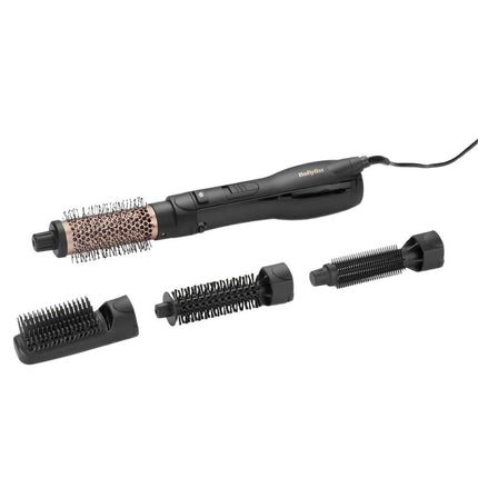 BaByliss Smooth Finish Βούρτσα Μαλλιών Θερμού Αέρα 1200W με 4 Εξαρτήματα & Ιονική Τεχνολογία, Όγκος, Λείανση & Styling για Όλα τα Μήκη Μαλλιών AS122E