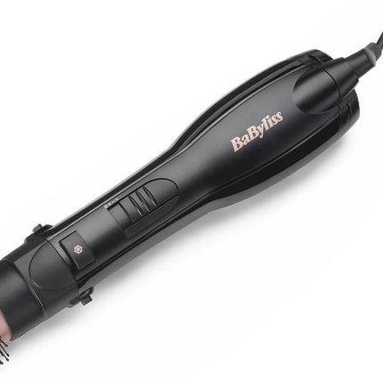 BaByliss Smooth Finish Βούρτσα Μαλλιών Θερμού Αέρα 1200W με 4 Εξαρτήματα & Ιονική Τεχνολογία, Όγκος, Λείανση & Styling για Όλα τα Μήκη Μαλλιών AS122E